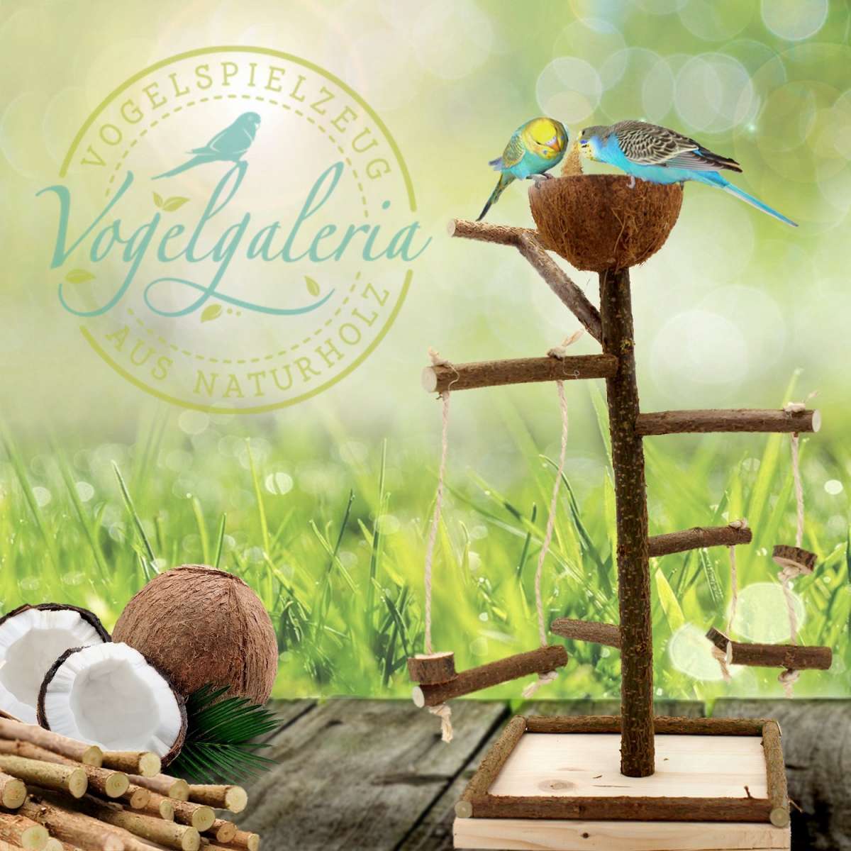 Schne Vogelspielplatz Selber Bauen Bild